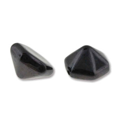 Pyramid Hex 2Hl 12mm Jet Trav Blue-12Bds/St-5St/Bg