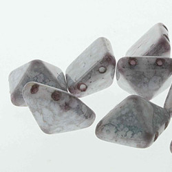 Pyramid Stud 12mm White Terracotta Copper-12Bds/ St- 10St/Bg Pyramid Stud 12mm White Terracotta Copper-12Bds/ St- 10St/Bg
