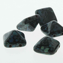 Pyramid Stud 12mm Jet Picasso-12Bds/ St- 10St/Bg Pyramid Stud 12mm Jet Picasso-12Bds/ St- 10St/Bg