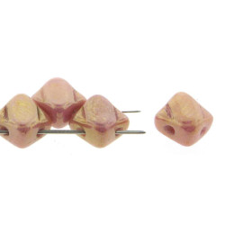 2 Hole Silky 6mm Red Luster -40Bds/St-6St/Bg
