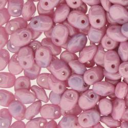 Superuno 2.5X5mm Chalk Lilac Luster-100 Gm/Bg