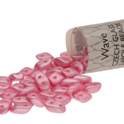 Wave 3X7mm Pastel Pink -Aprx 8.5Gm/Tb