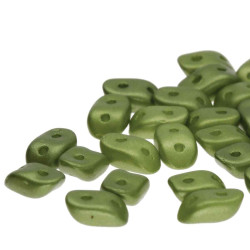 Wave 3X7mm Pastel Olivine -50Gm/Bg