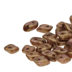 Wave 3X7mm Chalk Senegal Brown-Purple -50Gm/Bg